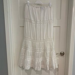 White Gauze Skirt